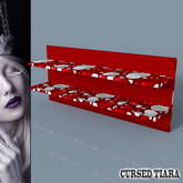 Red Valentines Wall Shelf