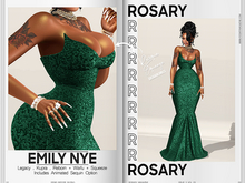 Rosary. Emily . NYE Green