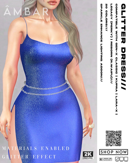 AMBAR JEANS - GLITTER DRESS - FATPACK (UNPACKER)