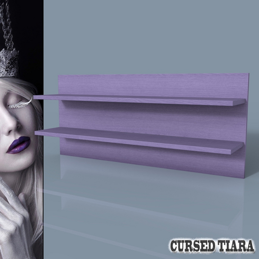 Purple Wall Shelf