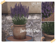 CHEZ MOI Lavender Vase
