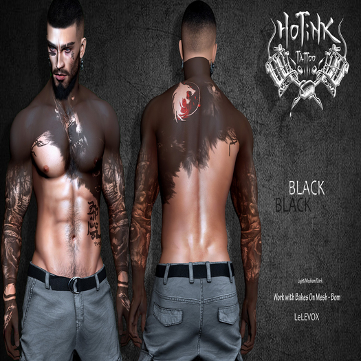HoTiNK Tattoo Black