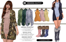 Addams // Amanda Outfit // MEGAPACK