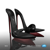 [Gos] Elara dOrsay Stilettos - Black