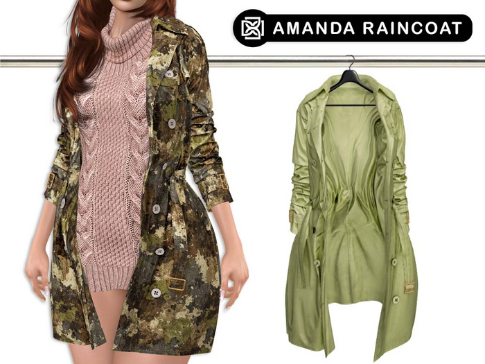 Addams // Amanda Raincoat // N*17