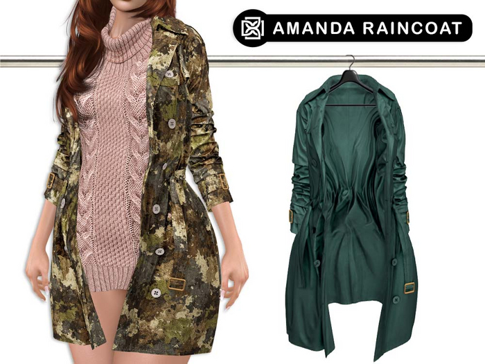 Addams // Amanda Raincoat // N*20