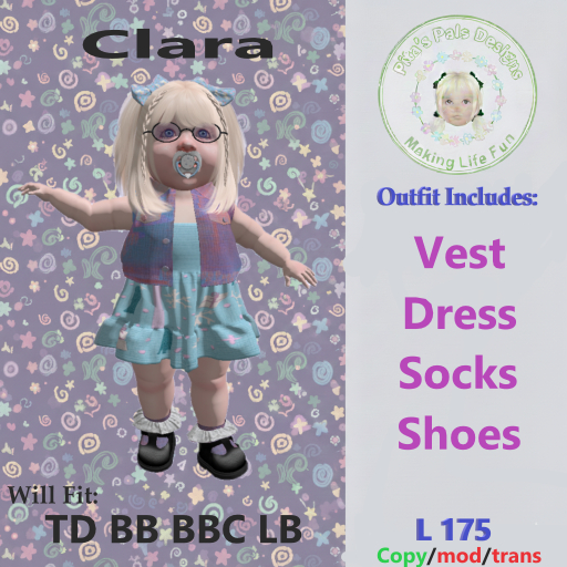 (PPD) Clara (ADD TO UNPACK)