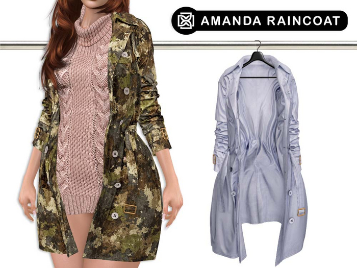 Addams // Amanda Raincoat // N*21