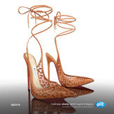 [Gos] Ajoura Laced Slingbacks - Bran