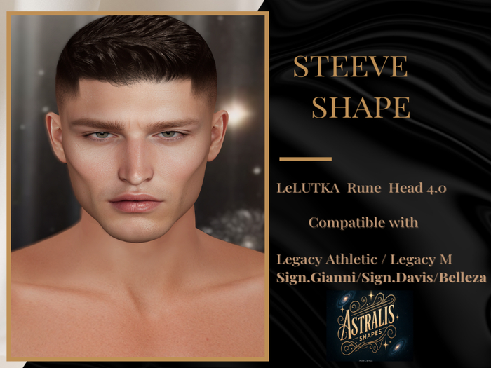 STEEVE  SHAPE :  LeLUTKA  RUNE   Head 4.0  (Add)