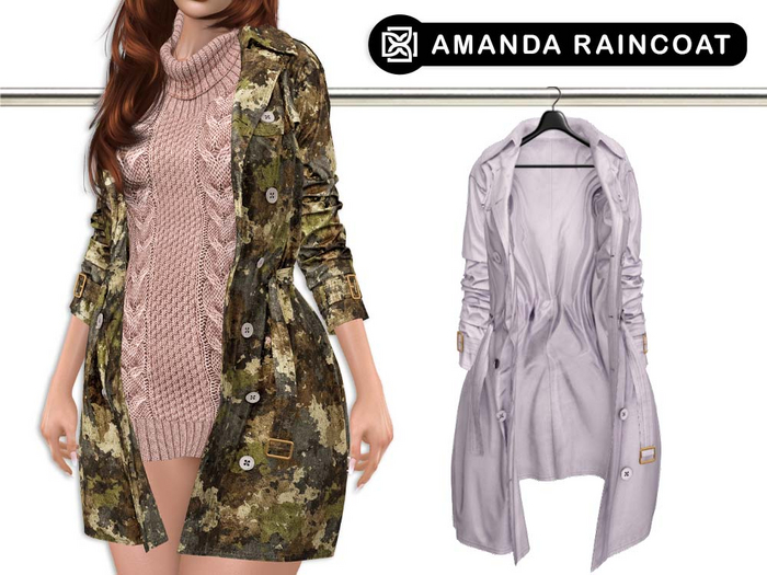 Addams // Amanda Raincoat // N*26