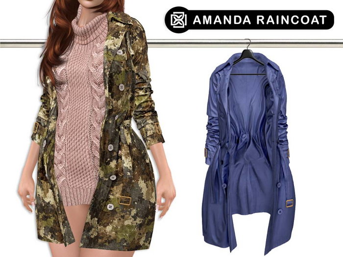 Addams // Amanda Raincoat // N*29