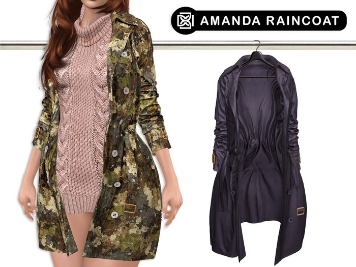 Addams // Amanda Raincoat // N*30