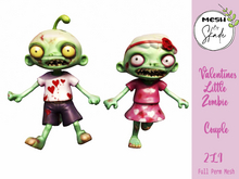 MBS - Valentines - Little Zombie Couple Full Perm mesh