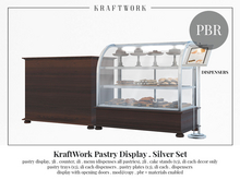 KraftWork Pastry Display . Silver Set (Add Me)