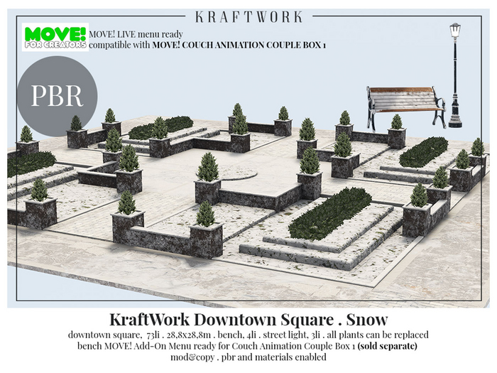KraftWork Downtown Square . Snow (Add Me)