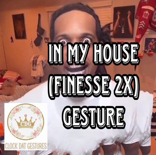 (CDG) In My House (Finesse 2x) Gesture