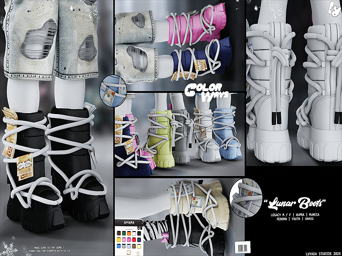 [LUVADA] LUNAR BOOT -  FATPACK 