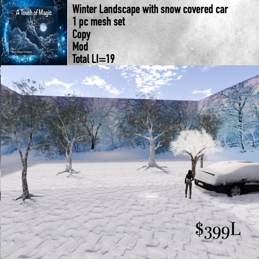 Winter landscape box LI=19
