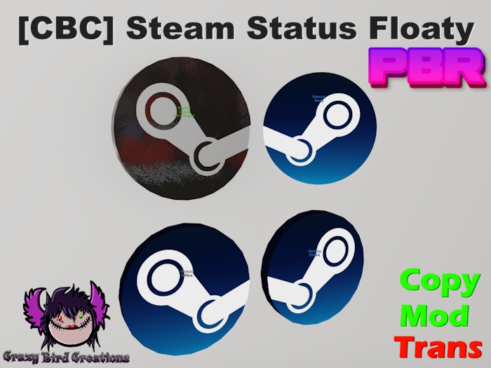 [CBC] Steam Status Indicator Floaty - Show what you're playing on this Floaty - Status Floaty Floater