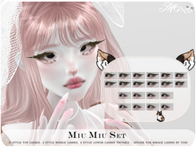 [Mond]Miu Miu Set Applier For Void Mirage Lashes  - UNPACK -