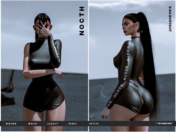 + NOCTH - Raia Asymmetric Bodysuit (Fatpack)