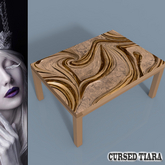 Abstract Wooden Table