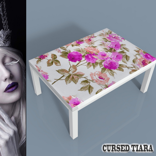 Rose White Coffee Table
