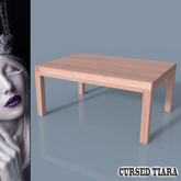 Beige Wooden Coffee Table