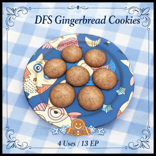 DFS Gingerbread Cookies - ACTUAL ITEM