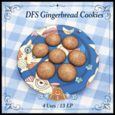 DFS Gingerbread Cookies - ACTUAL ITEM
