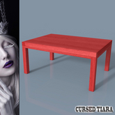 Fuchsia Wooden Coffee Table
