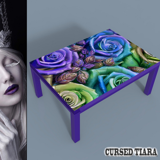 Large Roses Coffee Table