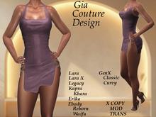 "GCD" Cardi Silk Dress Pink
