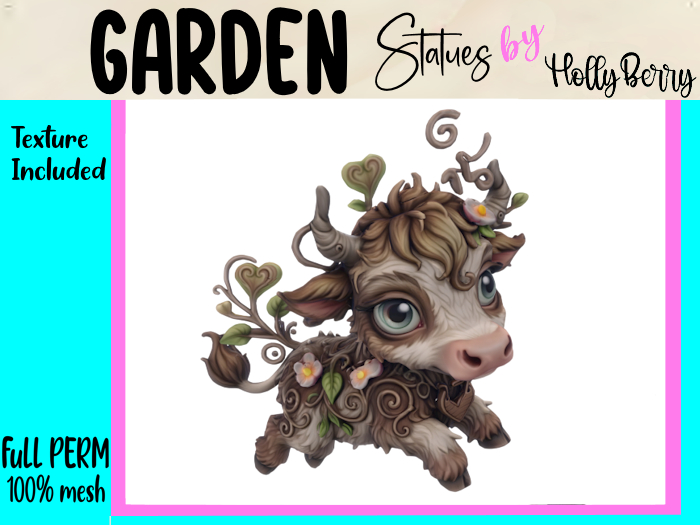 HB: Whimsy Spring Dryad Cow FuLL PERM