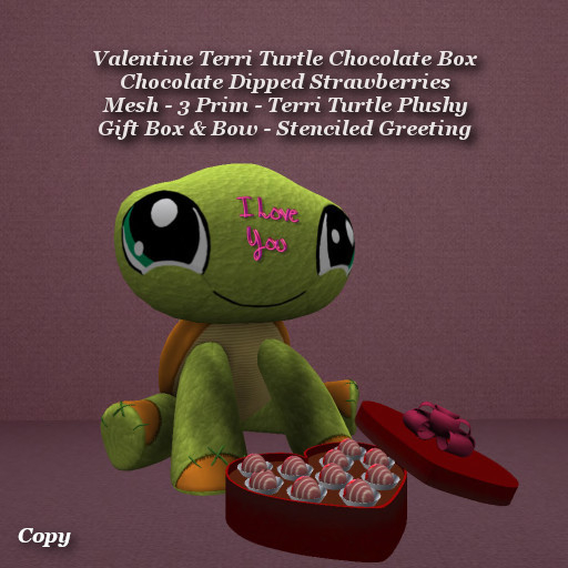 Valentine Terri Turtle Chocolate Box1
