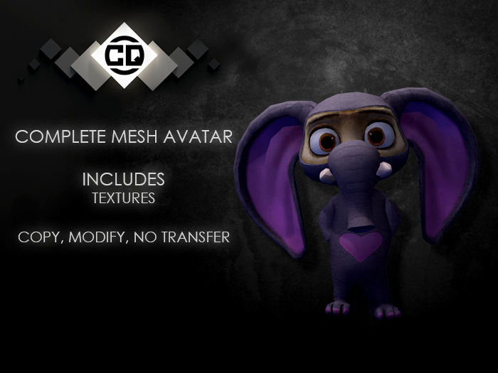 ◁.:CQ:. Finnick Elephant Bento Avatar▷