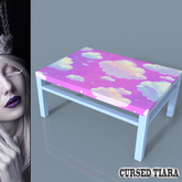 Clouds Wooden Table