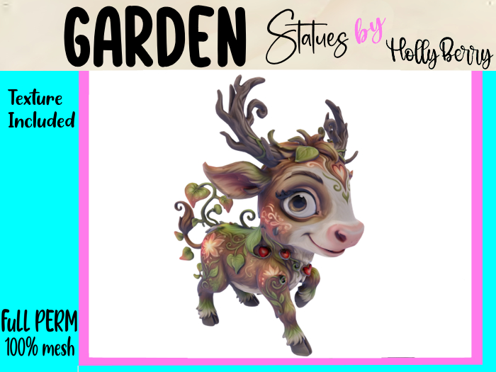 HB: Whimsy Dryad Cow FuLL PERM