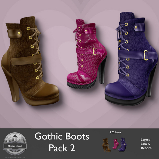 Mostyn St - Gothic Platforms Pack 2