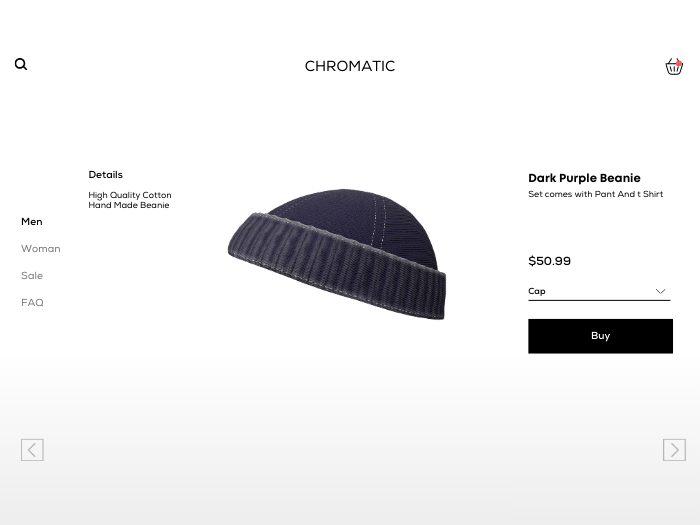 Dark Purple Beanie