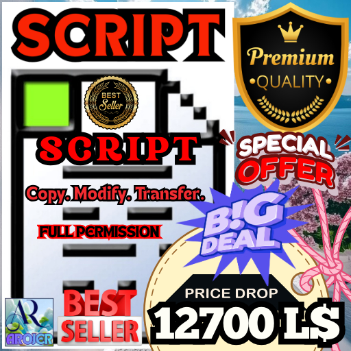 MultiItemGiver V1.0 – Full Perm Multiple Item Giver Script