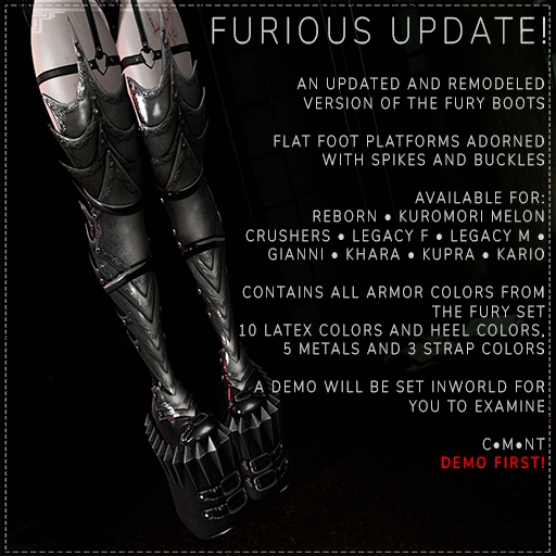 [Cruel] Furious Boots