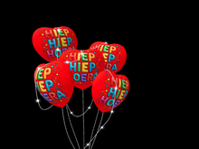 Balloons Hiep Hiep Hoera 