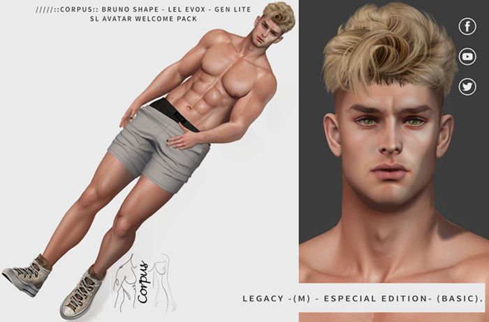 ::CORPUS:: Bruno Shape - LeLutka GEN SL Welcome Pack