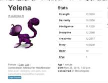 Mossm Cryo Pod - Yelena