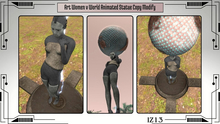 Statue v World - Animated Mesh (Copy/Modify)
