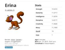 Mossm Cryo Pod - Erina