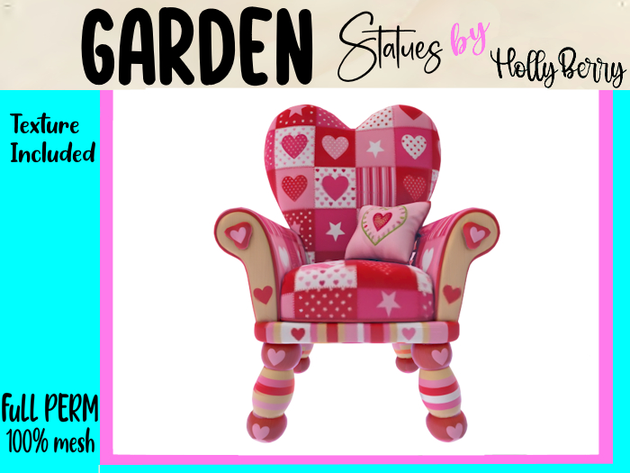 HB: Valentine Heart Chair FuLL PERM