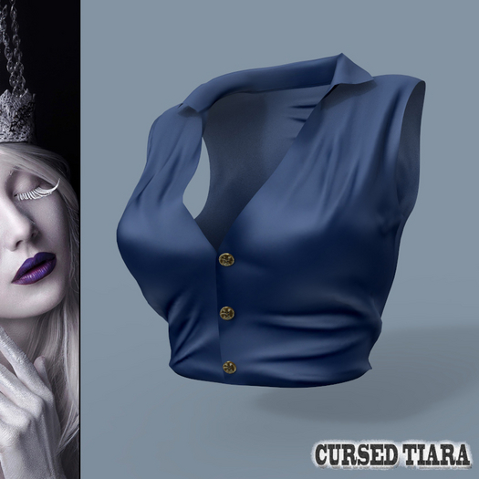 Navy Genja Top Legacy
